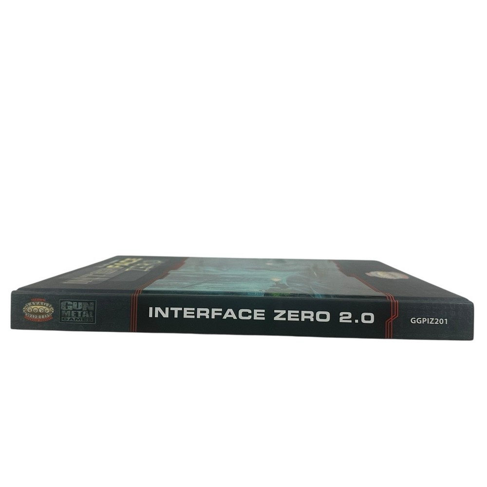 Gun Metal Sci-Fi RPG Interface Zero 2.0 (Savage Worlds Ed) VG+/NM
