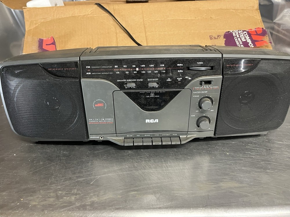 RCA RP-7824 Portable Component Music System.