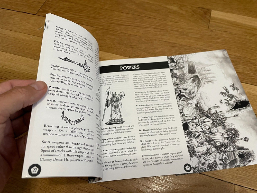 OSR Dungeons & Dragons Dodeca Adventuring through Grimdark Worlds