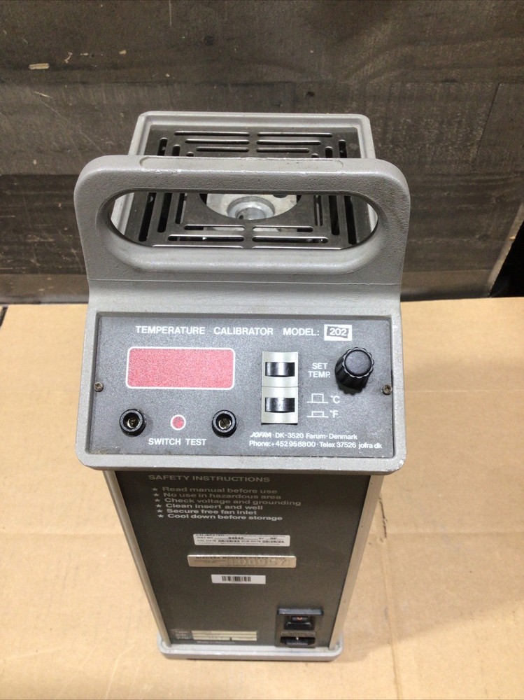 Jofra Temperature Calibrator Model 202