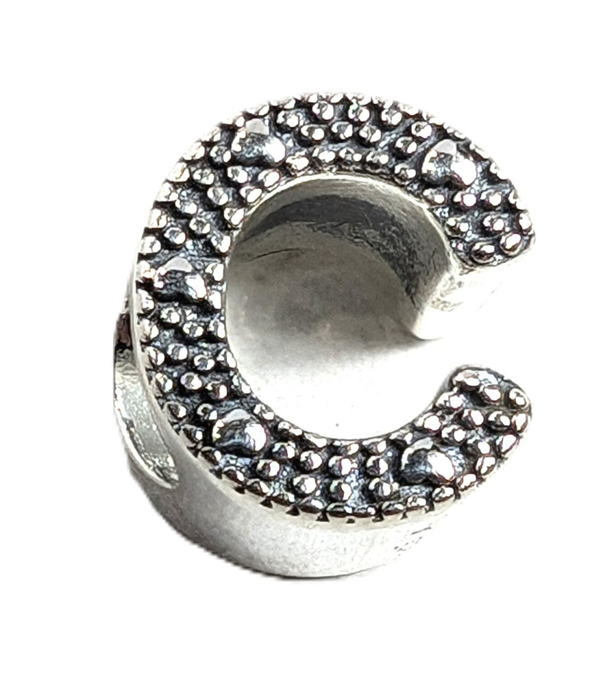 Authentic Pandora Charm, Alphabet Letter C #797457