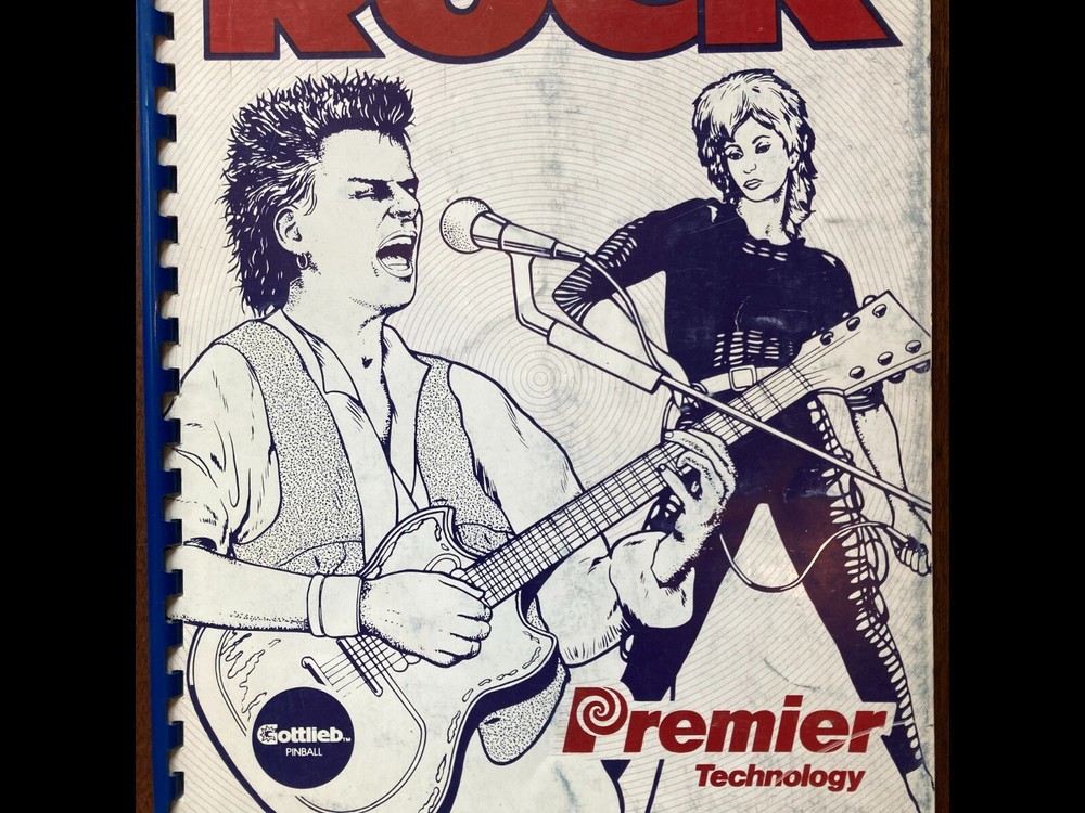 Gottlieb Rock pinball manual