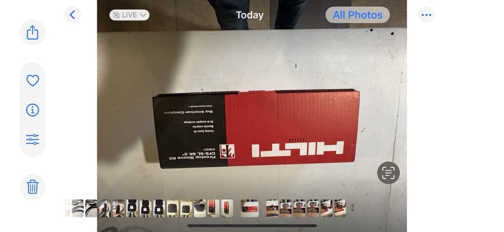 HILTI 2097883 Firestop Speed ​​Sleeve