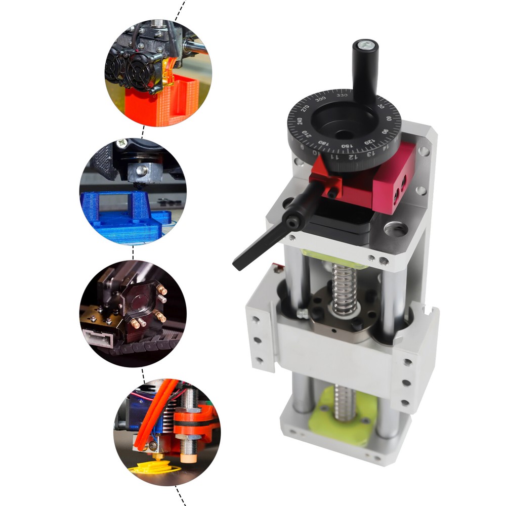 Ballscrew 1605 Double Optical Axis Linear Rail Guide Linear Stage Actuator 100mm