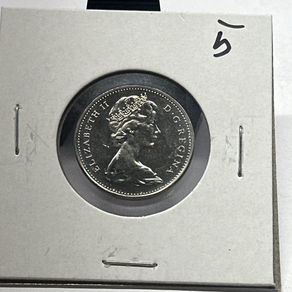 5 Varieties-Errors-Types Uncirculated+ 1965 Sm Bead Canada Canadian Nickels