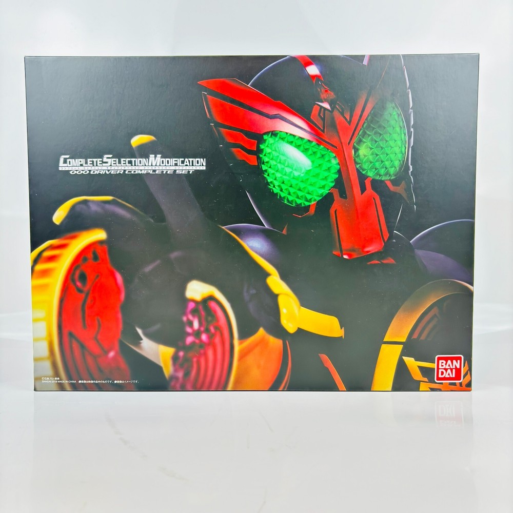 Kamen Rider OOO DRIVER COMPLETE SET Selection BANDAI CSM Modification Boxed