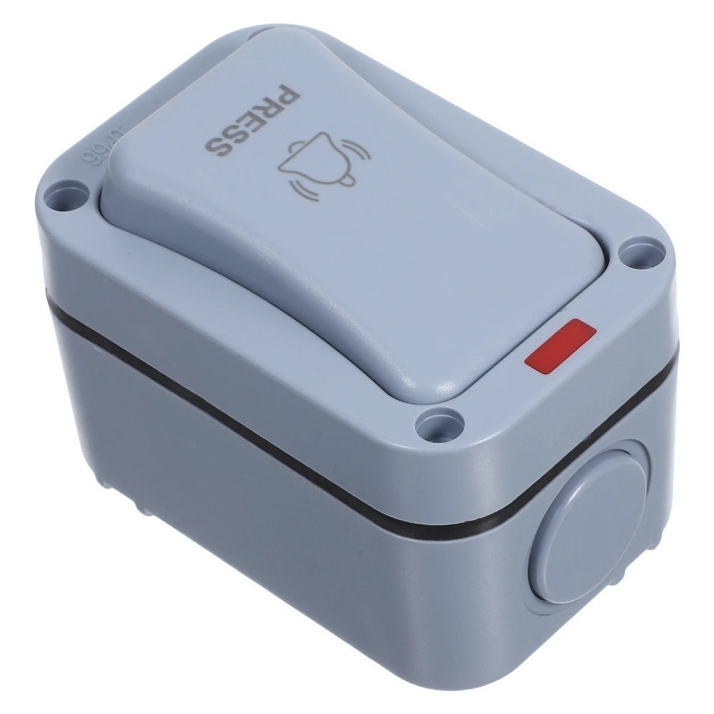 Waterproof Outdoor Doorbell Button Switch with Quick Installation Feature