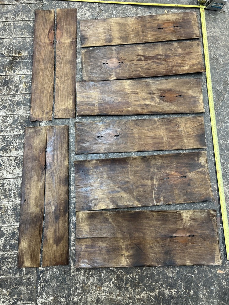 19thC Thick Cherry Wood Veneers