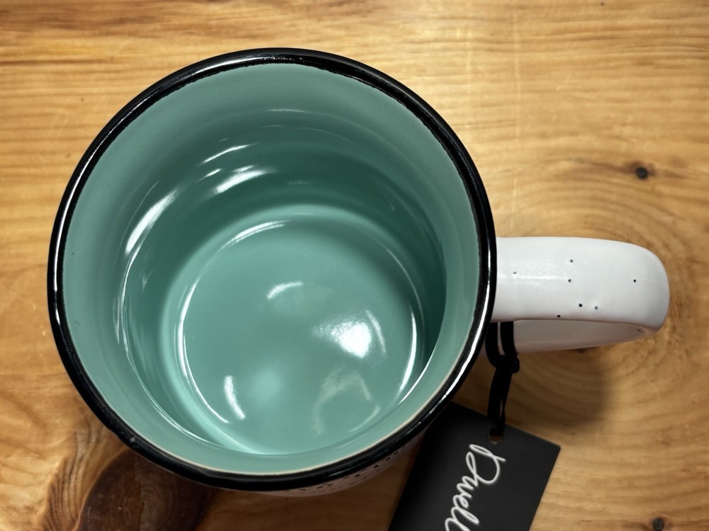 Dwell Studio He Has Made Everything Beautiful Ceramic Coffee Tea Mug Cup Gift