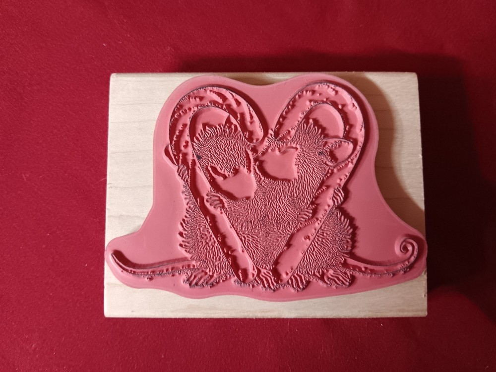 Stampabilities House-Mouse Designs, Inc. Rubber Stamp 2010 CANDY GRAM Maxwell
