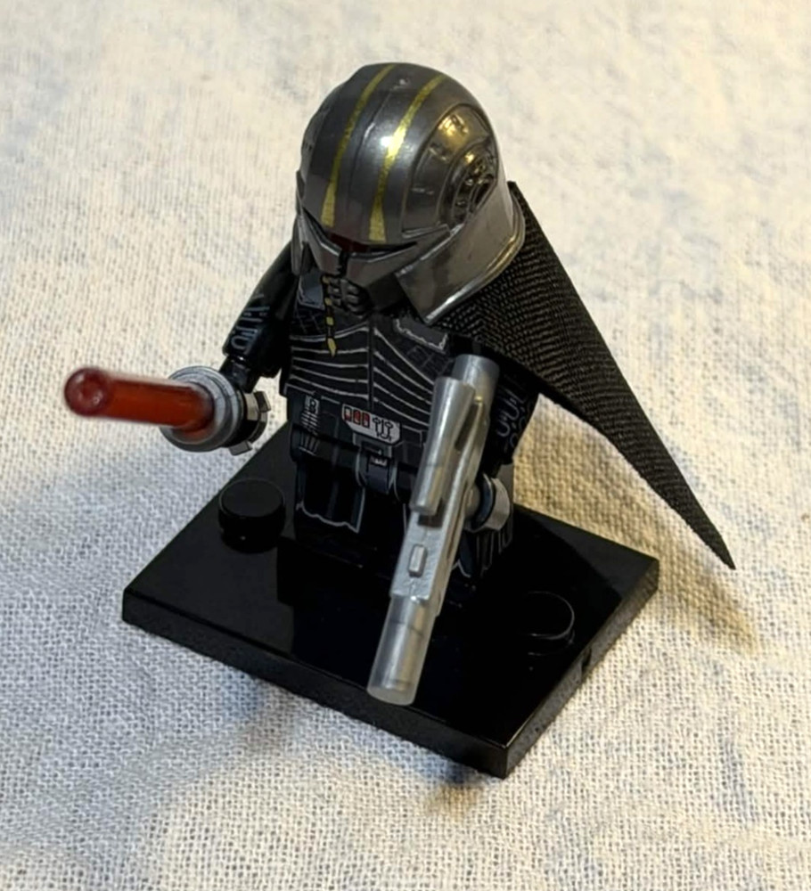 Starkiller- Custom Minifigure- Star Wars Themed