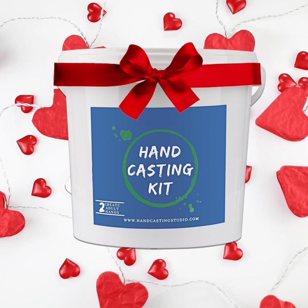 Hand Casting Kit Couples & Keepsake Hand Mold kit Couples for Holiday Activit...