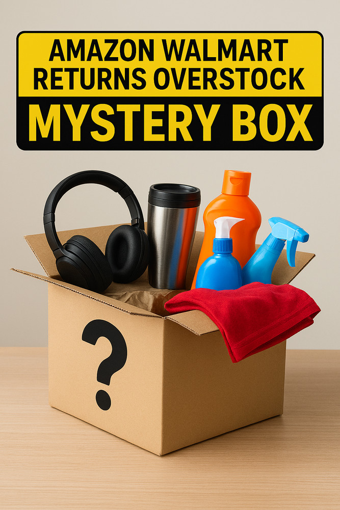 🎁 Amazon & Walmart Returns Overstock Box Surprise Bundle $100+ Value!
