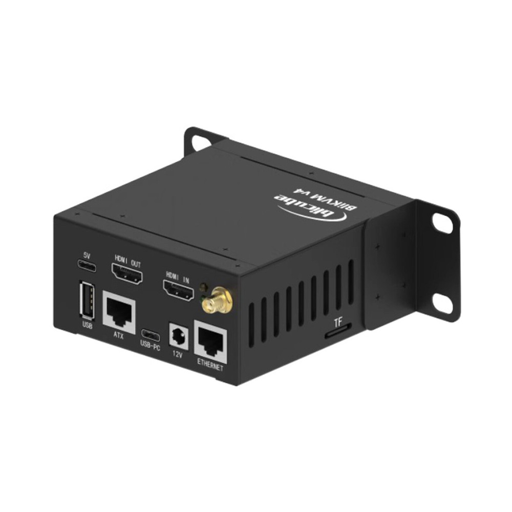BliKVMv4 Over IP PoE HDMI Loop Out Process Control Operation Maintenance IPKVM.