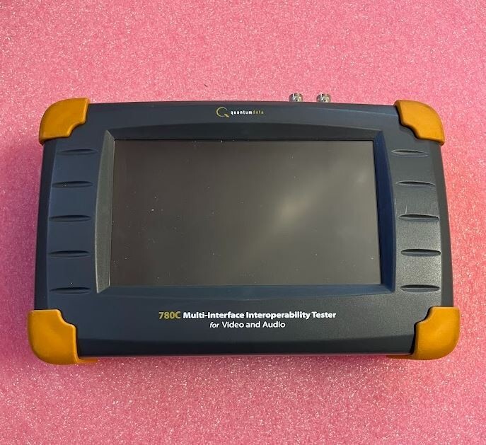Quantum Data 780C Multi-Interface Interoperability Tester for Video and Audio
