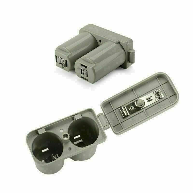 2PCS for Gas Water Heater Parts Plastic Double Compartments Battery Box Case