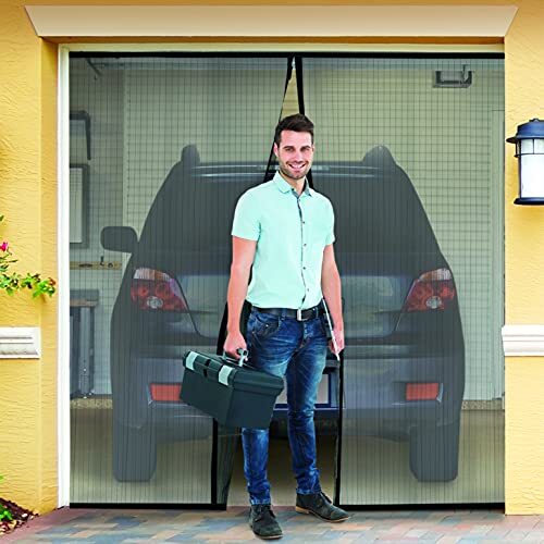 Single Garage Door Screen 7x8