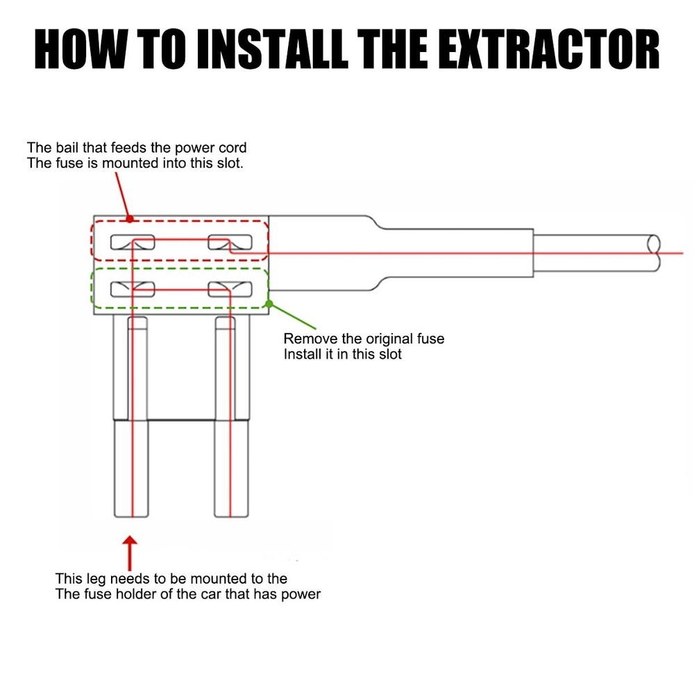 12-24V to 5V 3A Type-C Step-down Cable Suitable For Type-c Interface Recorders