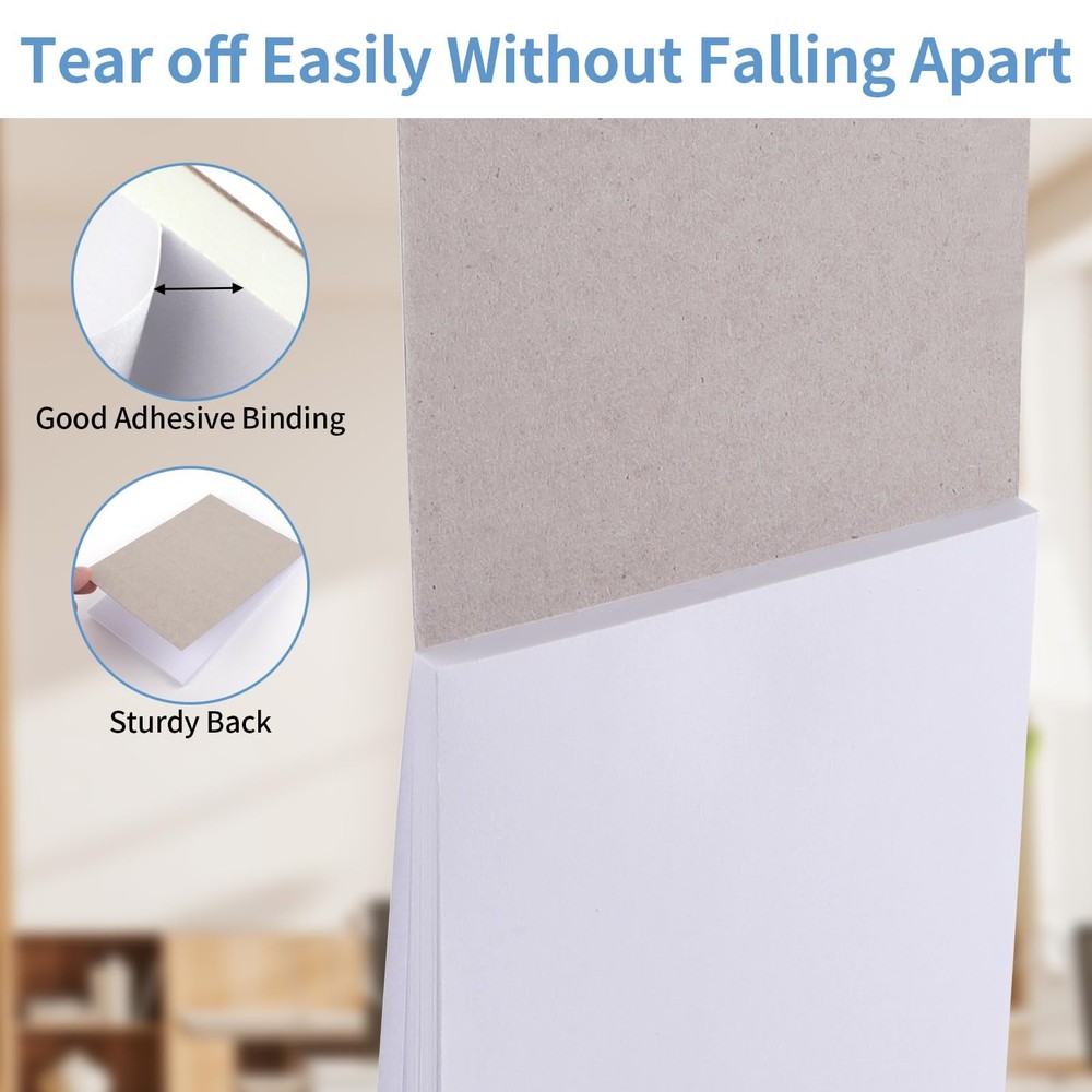 6 Pack 50 Sheets Note Pads Small Memo Pads 4x6 Inch Scratch Pads for Writing