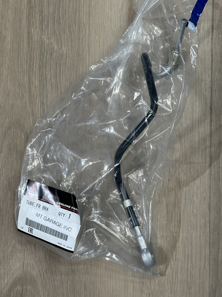 Genuine Mitsubishi Original 2008-2015 Evolution Evo X OEM Brake Caliper Lines