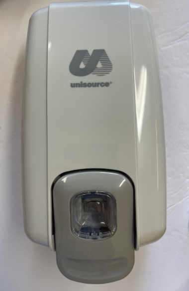 Unisource Dispenser, Push-Style, Gray