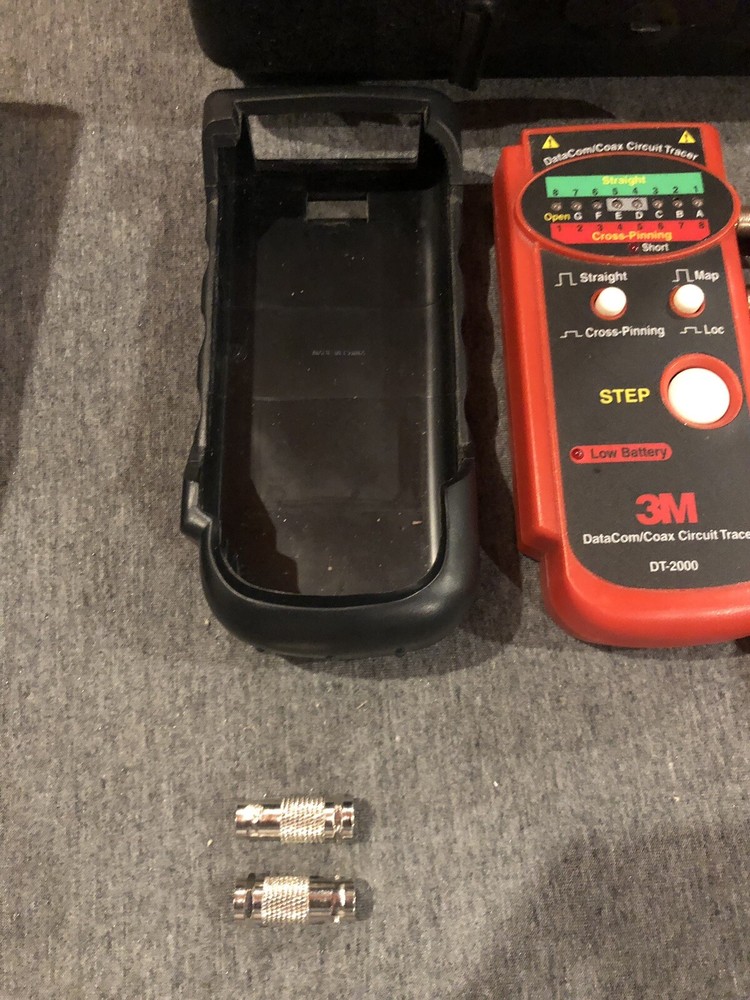 3M DT-2000 D-T Series Data Communications Coax Cable Detector w/ Case