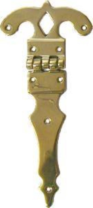 Large Strap Hinge for Iceboxes, doors, gates, etc.