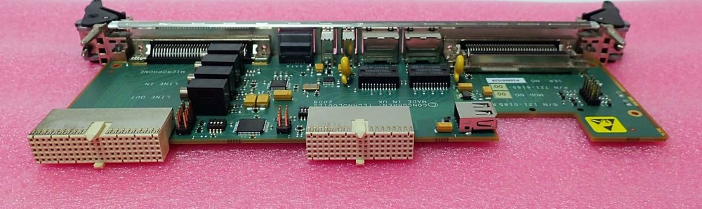 CONCURRENT TECHNOLOGIES AD PP5/002 REAR TRANSITION MODULE P/N: 721-6185-00