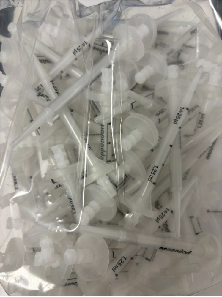 Eppendorf 100 Eppendorf Combitips Plus 0.5 mL Capacity 222610-1