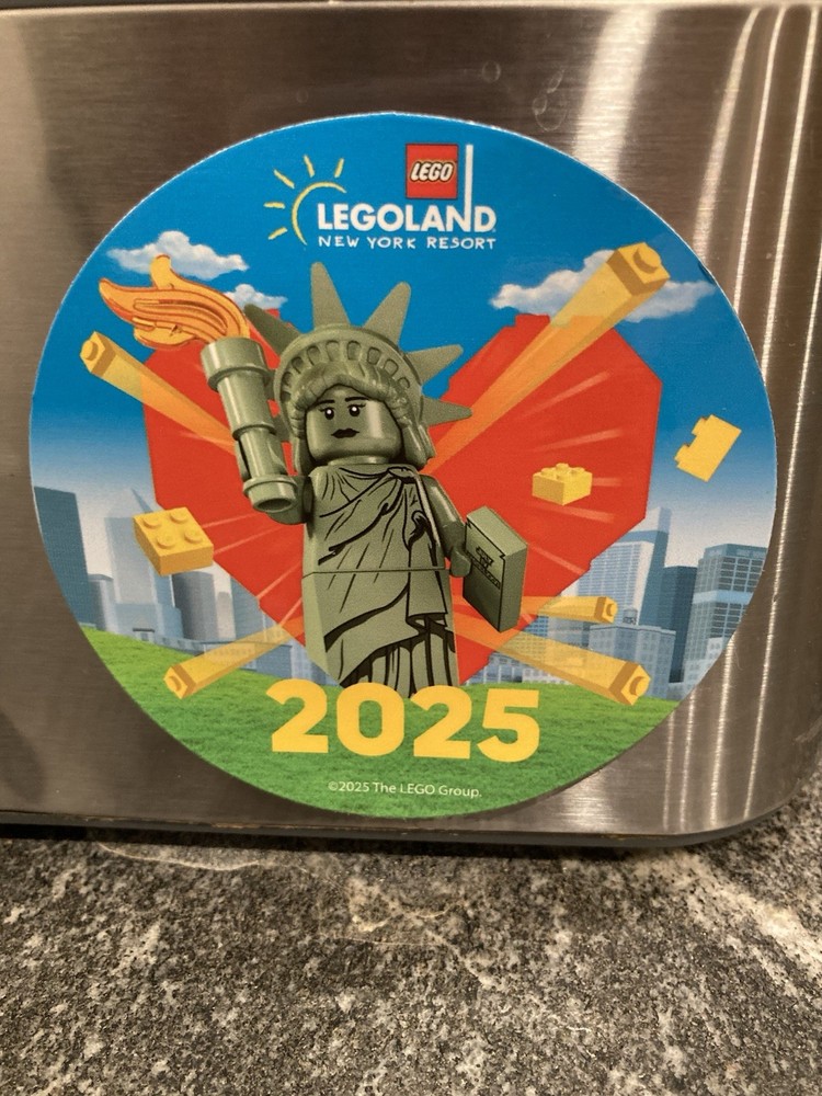 Legoland NY 2025 Annual Passholder Magnet