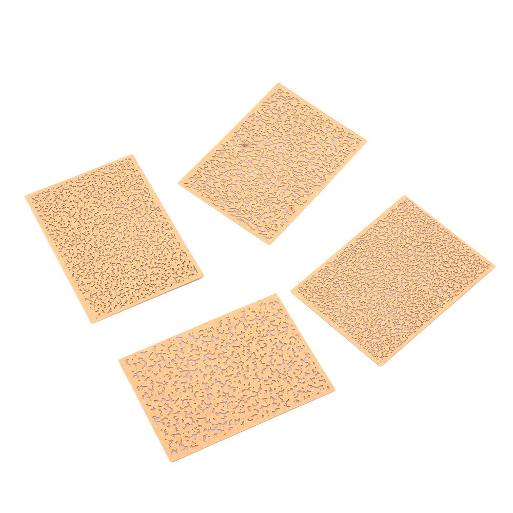 4* Spray-painted Template Paper Replacement Kraft Paper For 1/72 Model Tool