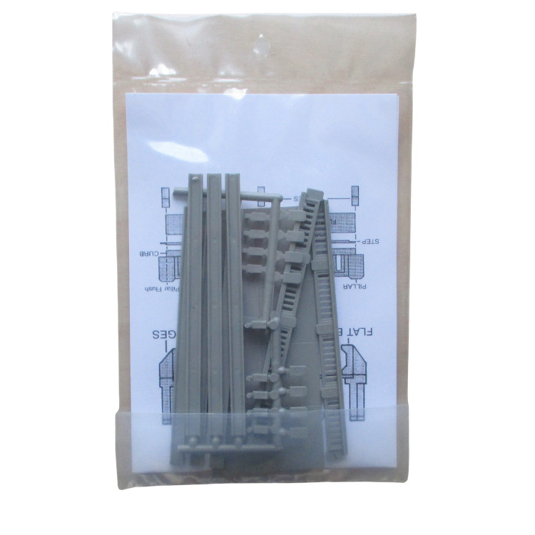 Early Highway Overpass Kit N Scale Rix 151