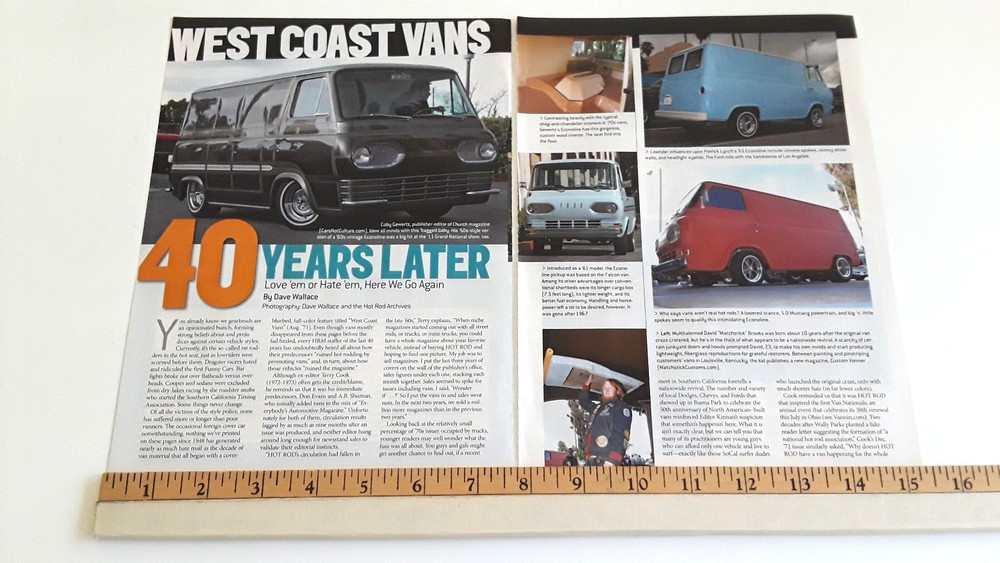 WEST COAST VANS - 40 YEARS LATER -  ORIGINAL 2011 ARTICLE