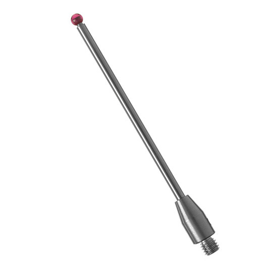 CMM Touch Probe M3 Thread Probe Stylus 2mm Ruby Ball Tips 40mm Long A-5003-0053
