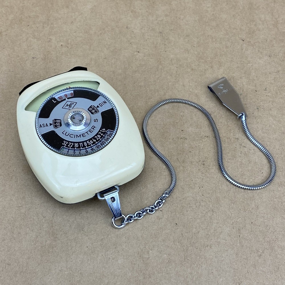 Agfa Lucimeter S Vintage Light Meter - WORKS