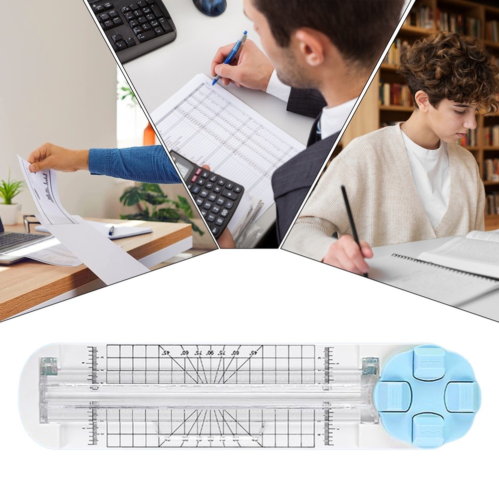 Paper Trimmer 4-in-1 Multi-Function Photo Cutter Cutting Cardboard functional