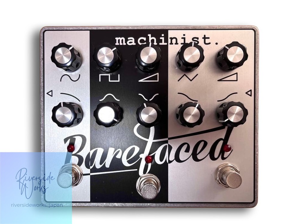 Barefaced Machinist Bass Effect Pedal