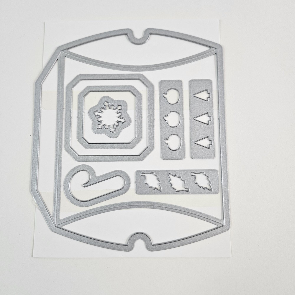 Stampin Up Big Shot Square Pillow Box Thinlits Dies