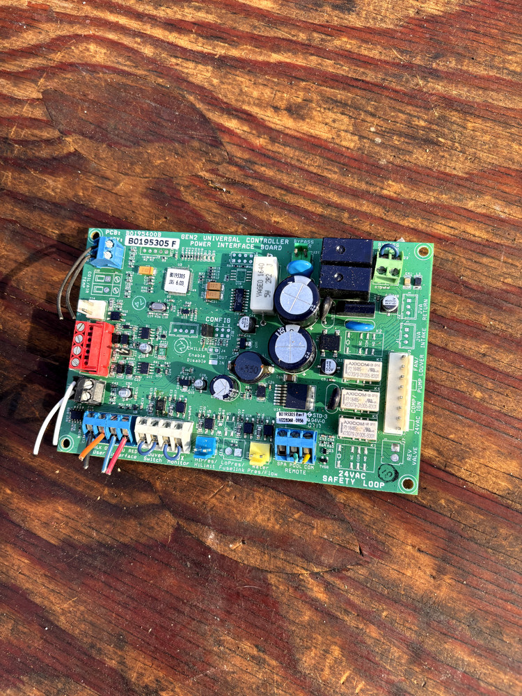 JXi GEN2 UNIVERSAL CONTROLLER POWER INTERFACE BOARD B0195305F B0195400B