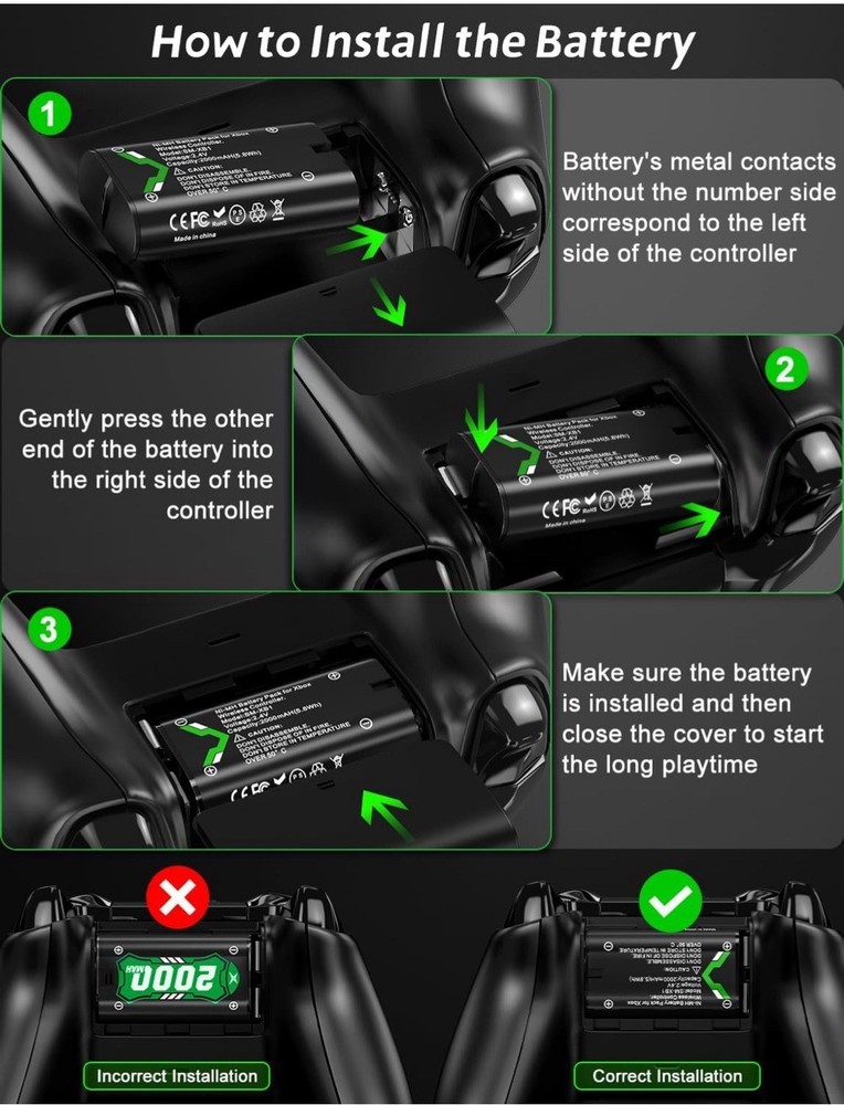 xbox controller battery