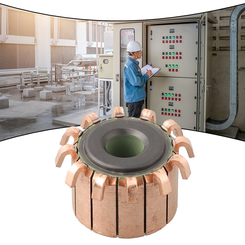 12 Teeth Commutator 12P Copper Bars Easy Installation High-Speed Compatibility