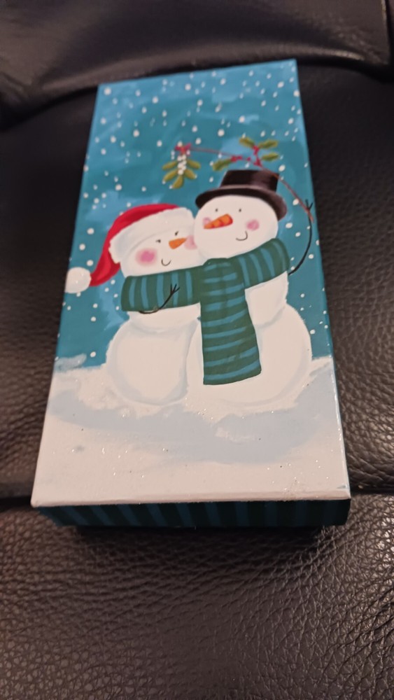 Mr. & Mrs. Snowman Novelty Gift Box