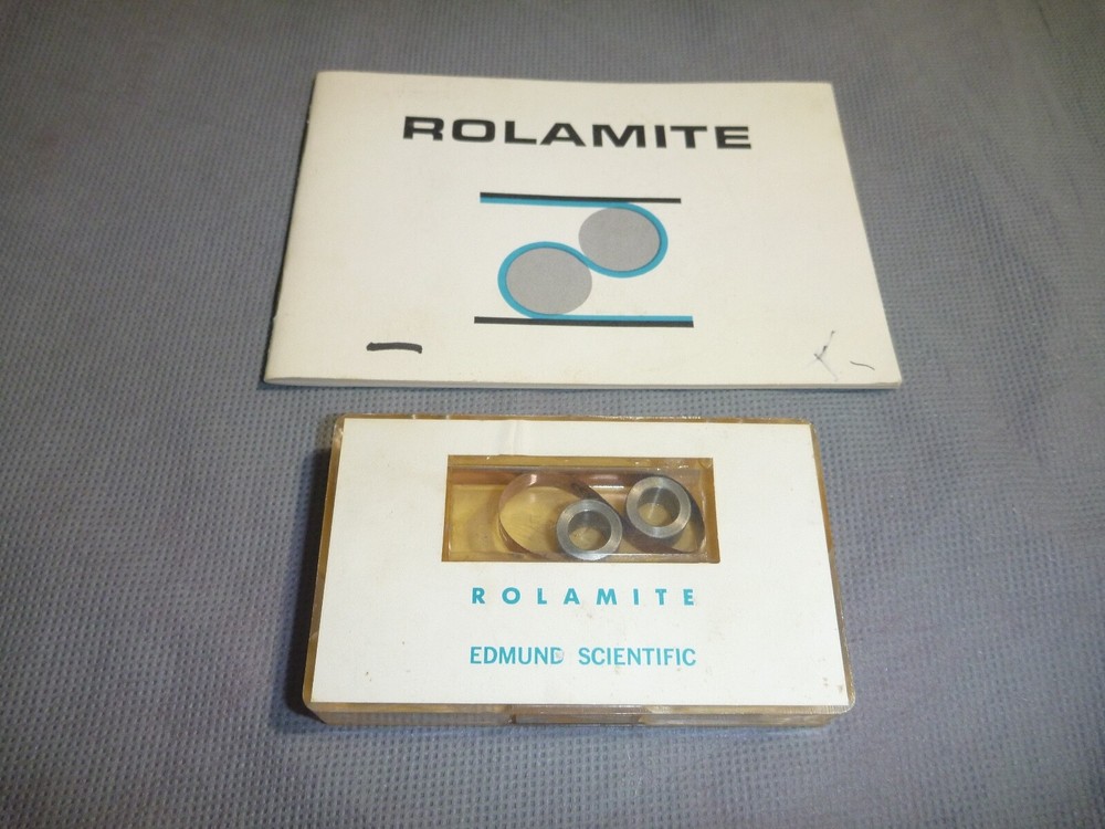 VINTAGE ROLAMITE EDMUND SCIENTIFIC by TECHNAR INC WITH MANUAL