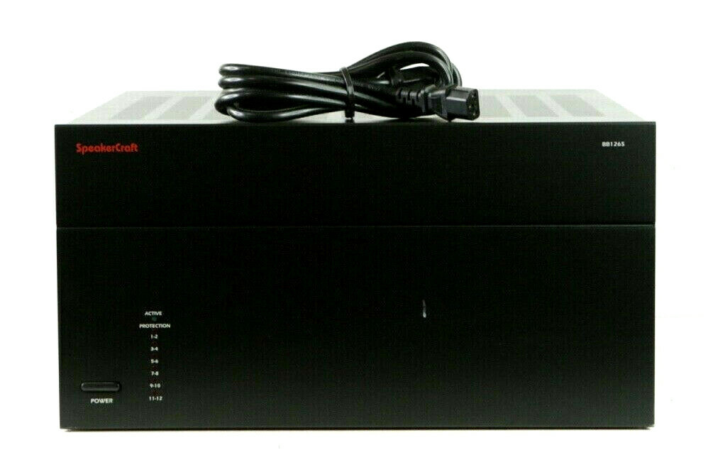 AS IS SpeakerCraft Big Bang BB1265 Channel Amplifier DEFECTIVE