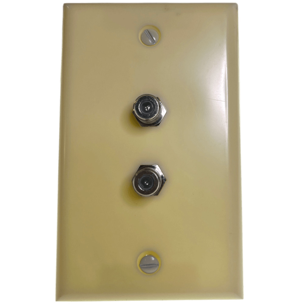 Commscope SVWPIF81GAD Dual F81 Wall Plate