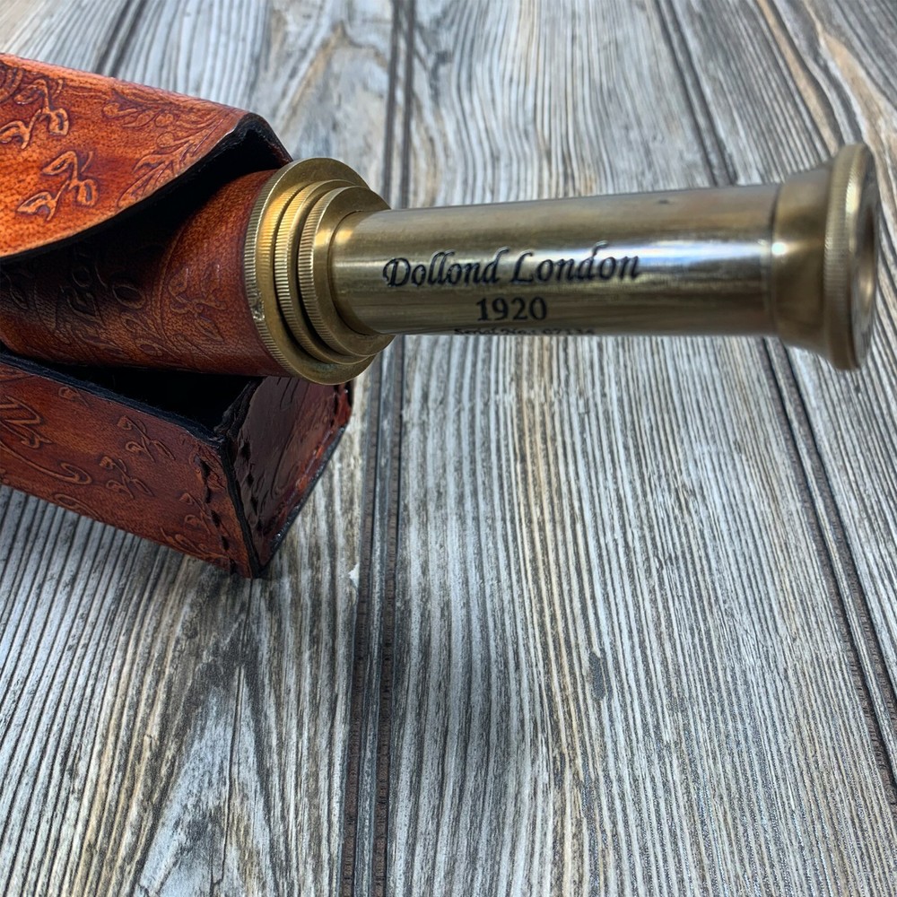 Nautical Solid Brass Spyglass Telescope Gift