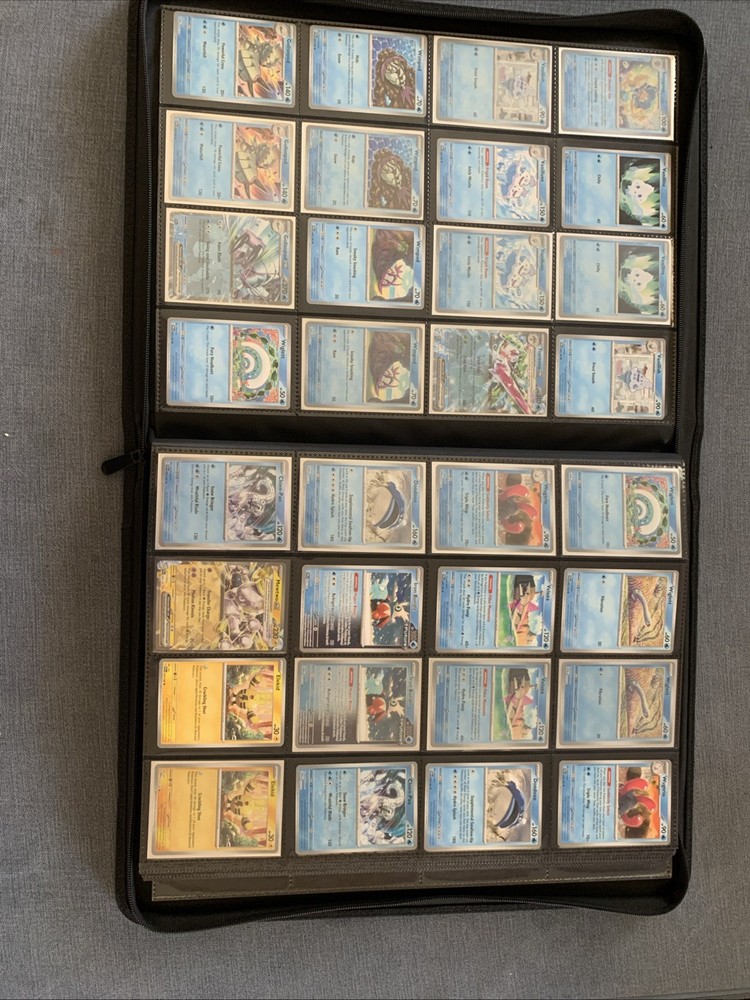 Pokemon Tcg Parodox Rift Partial Master Set NM With Binder