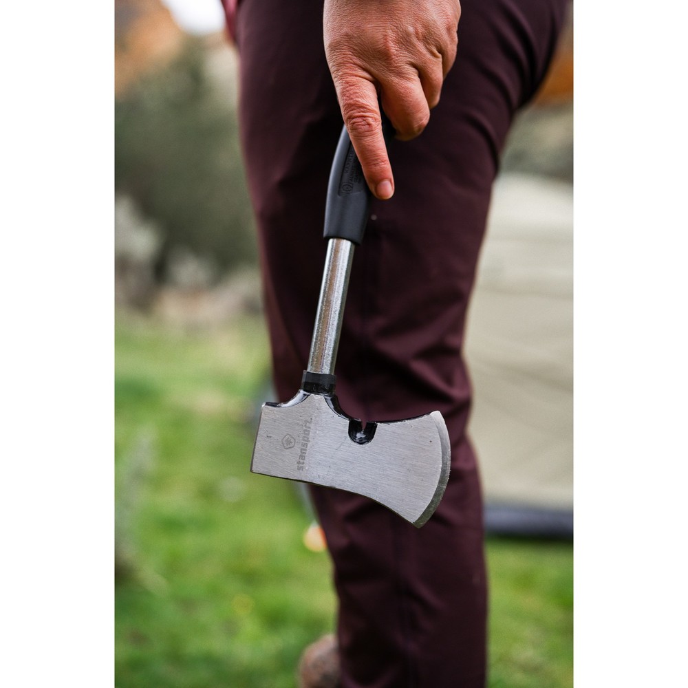 Stansport Rubber Handle Camp Axe / Hammer