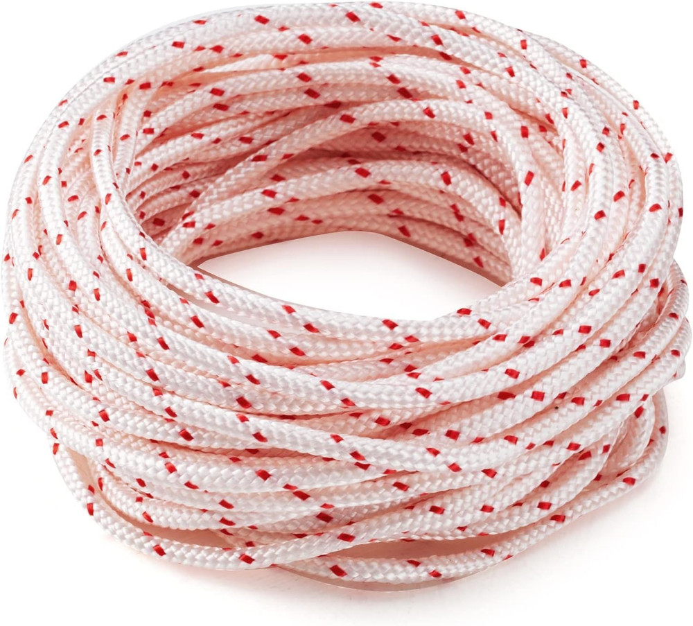Replacement Recoil Starter Rope Pull Cord 3.5mm 10-Meter Lawn Mower Trimmer NEW