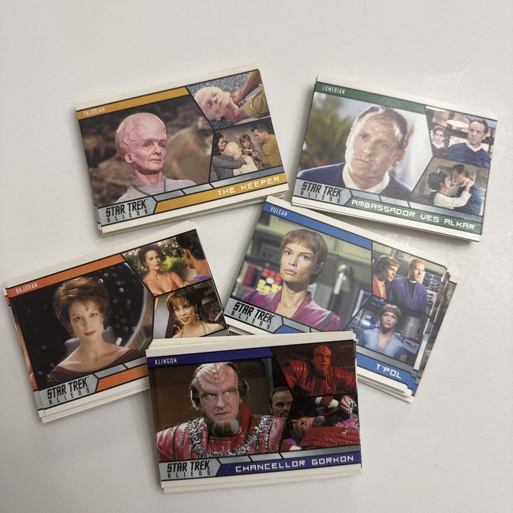 Star Trek Aliens Complete 100 Card Base Set 2014 Rittenhouse
